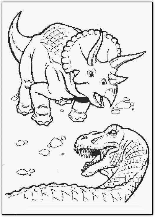 Kolorowanka Dinozaury - Odkryj Świat Prehistorycznych Stworzeń kolorowanka do druku